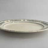 Plat oval début 1900