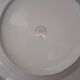 Set of 6 antique flat plates in porcelain from Vierzon - Decor f