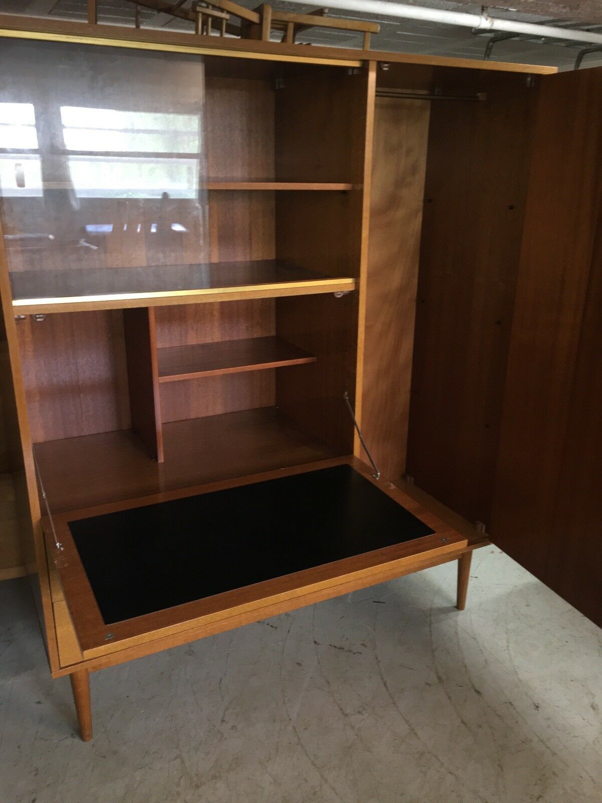 Secrétaire armoire penderie des année 50 vintage style scandinave