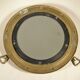 Mirror porthole in brass 25 cm