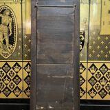 Louis Philippe solid mahogany mirror between two