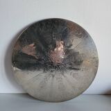 Silver-plated metal trivet EPB made in Sweden