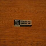 Teak desk, Danish design, 1960s, designer: Børge Mogensen, manufacturer: Søborg Møbler