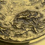 Cup in gilded bronze and ivory