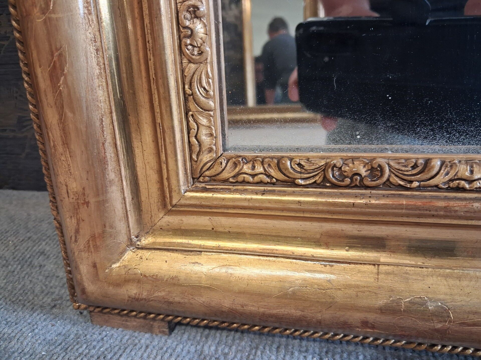 Louis Philippe mirror 161 x 90