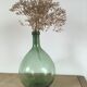Vintage green demijohn