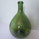 Demijohn green 3 litre glass bottle