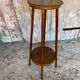 High Stand Vintage Wooden Pot Holder