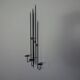 Brutalist German Iron Wall Candleholder, 1960s