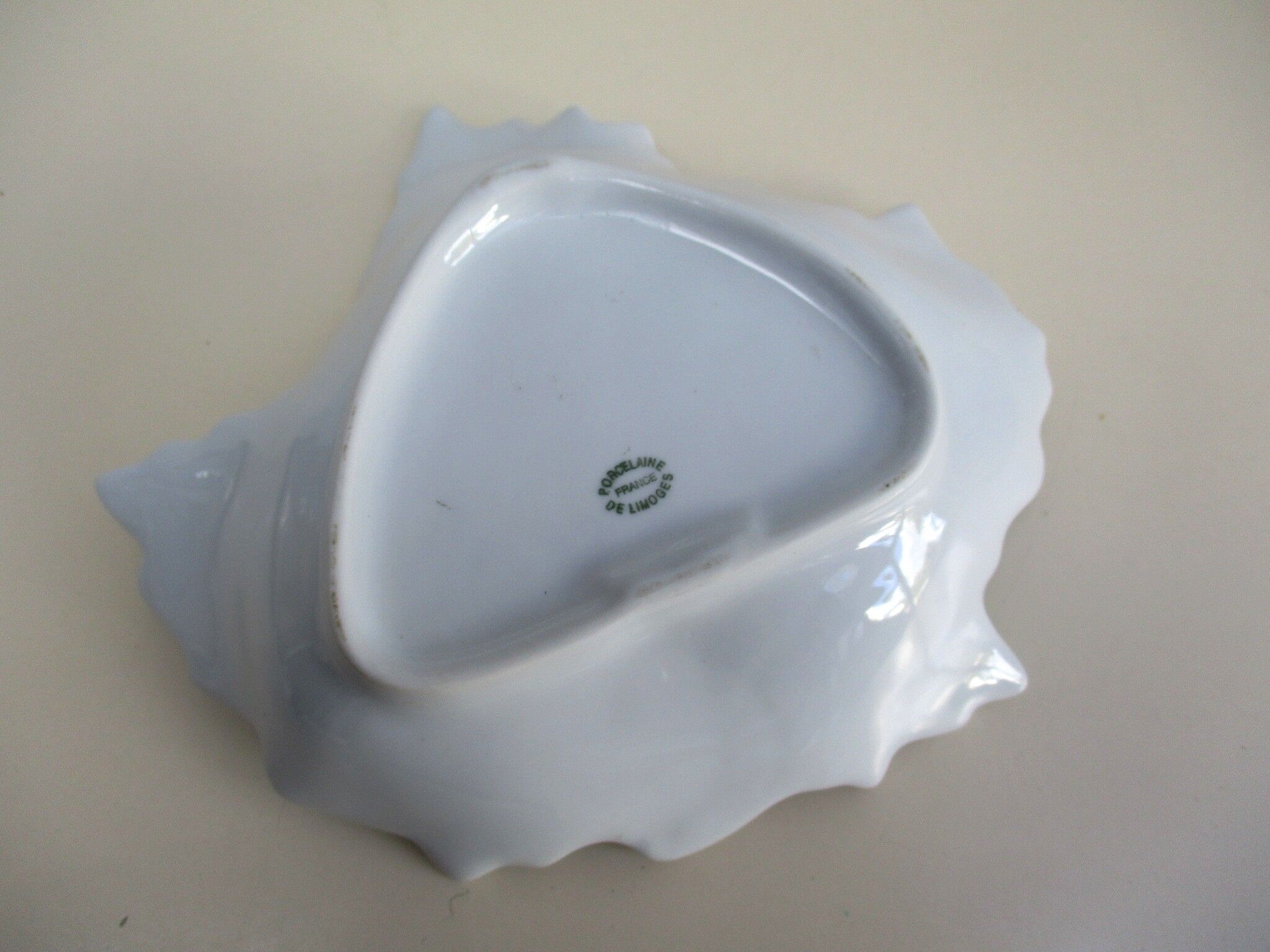 Empty Pocket Porcelain Limoges- sheet