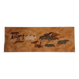 Painting on frame bovids