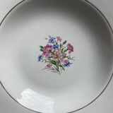 Flower soup plates