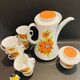 Teapot set & 8 cups 70s winterling schwarzenback bavaria germany-retro-kitchen -vintage
