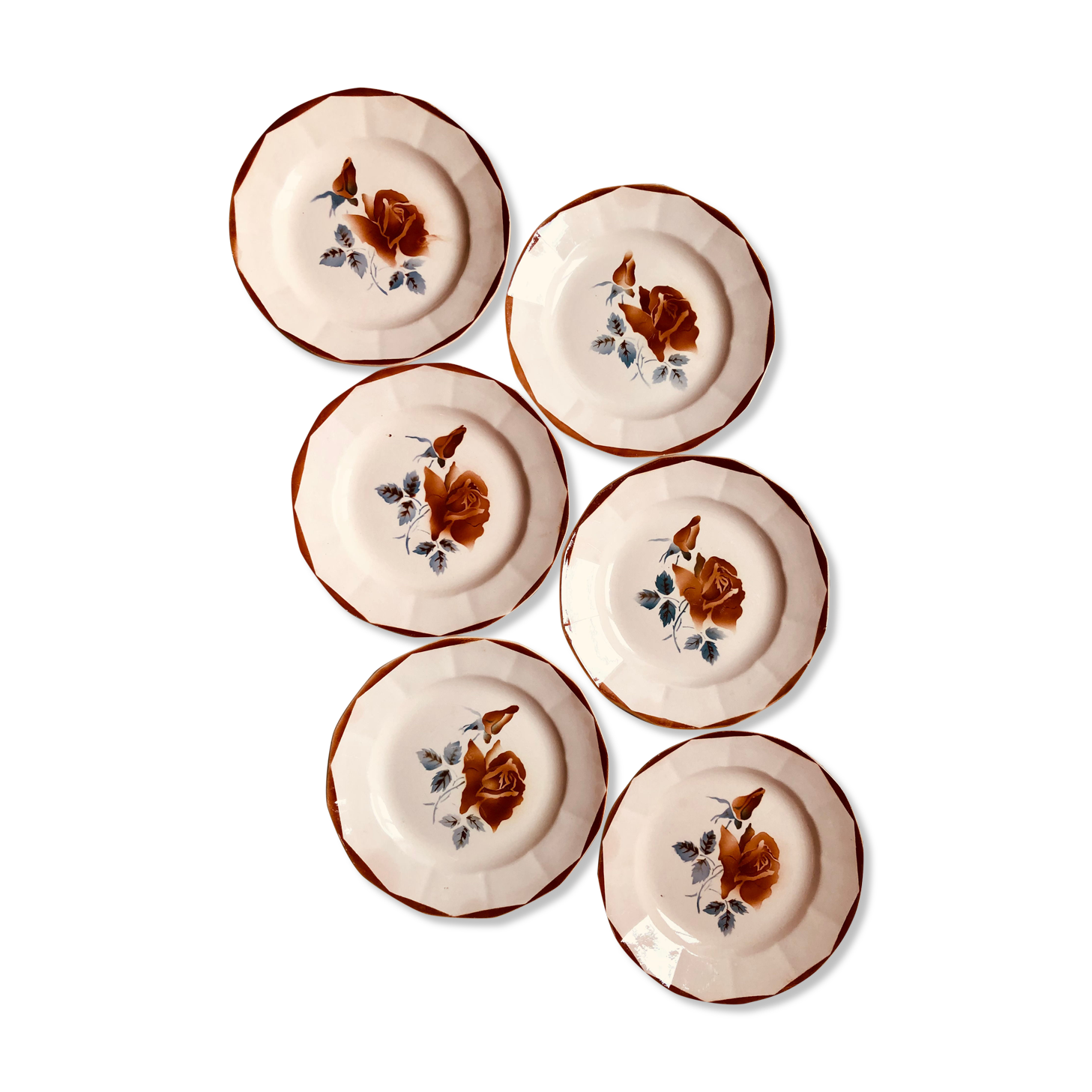 Dessert plates Sarreguemines