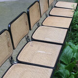 Chaises cesca B32 de Marcel Breuer