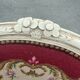 Pair of Louis XV style armchairs - Carved wood and floral upholstery