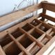 Wooden bottle locker box
