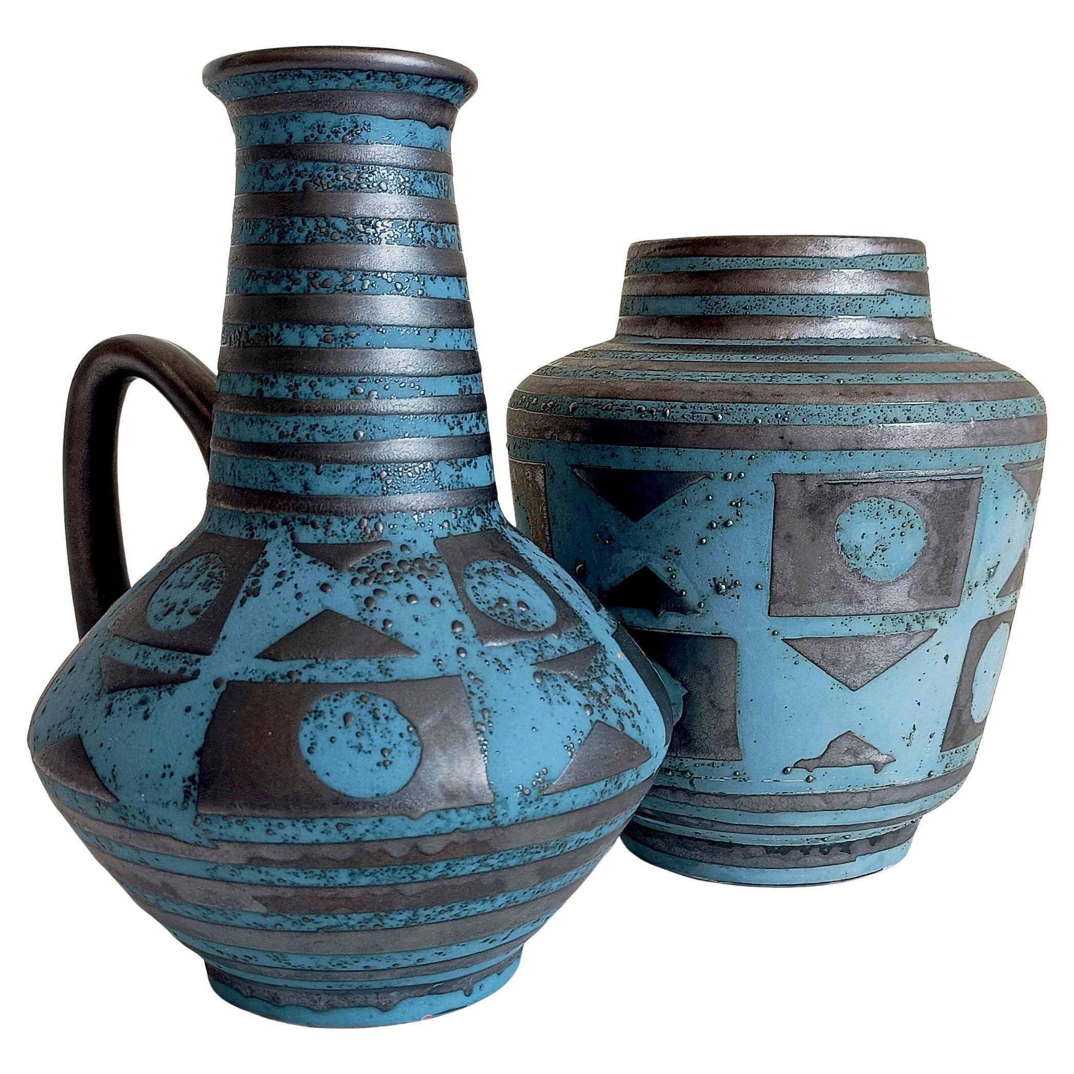 Mid-Century Modern Ceramic Vases by Carstens Tönnieshof, 1960s