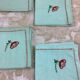 6 Antique tea towels