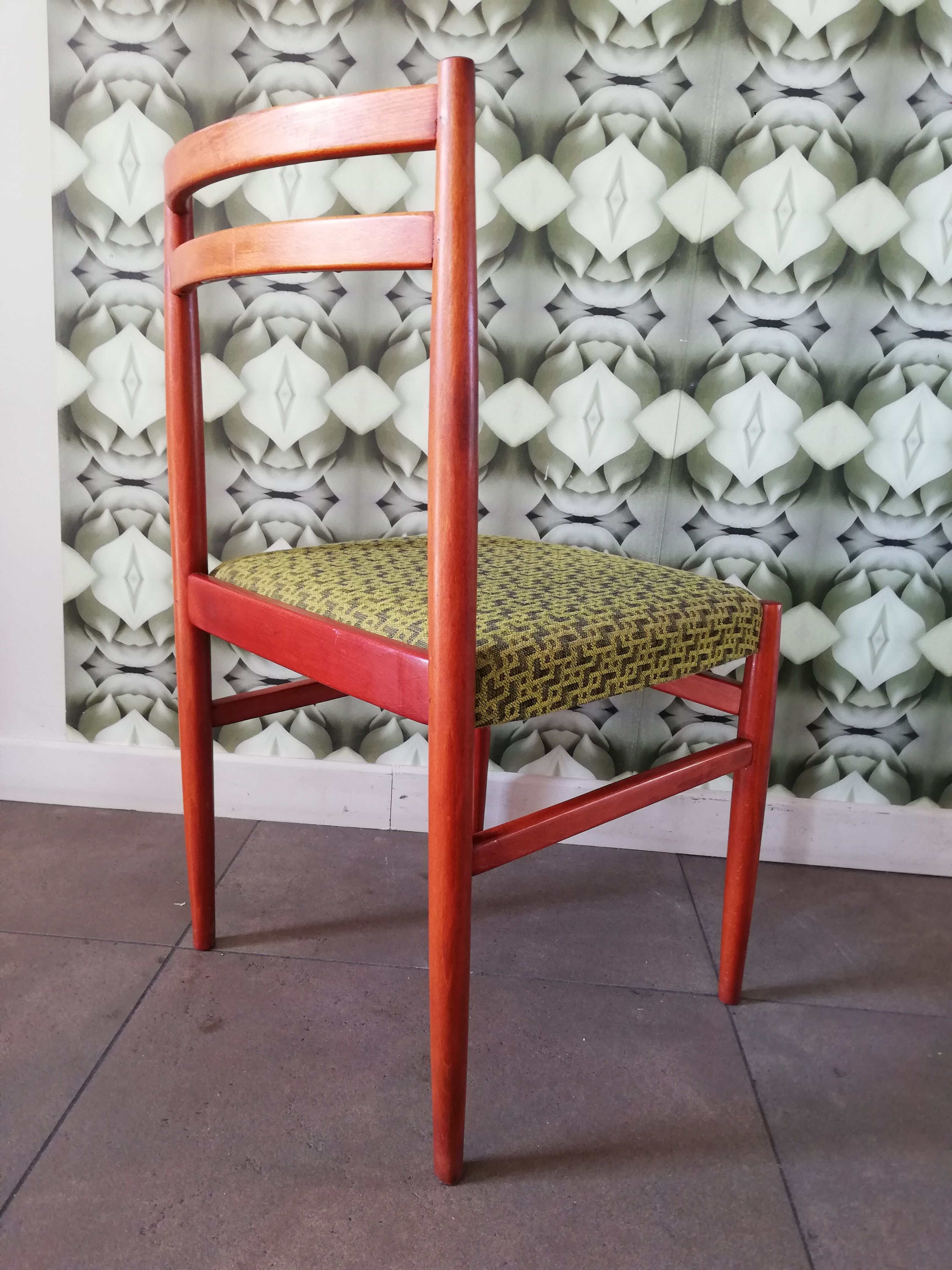 Set of 4 Czech Art Deco Chairs Ton, 1971, Up Zavody, Thonet