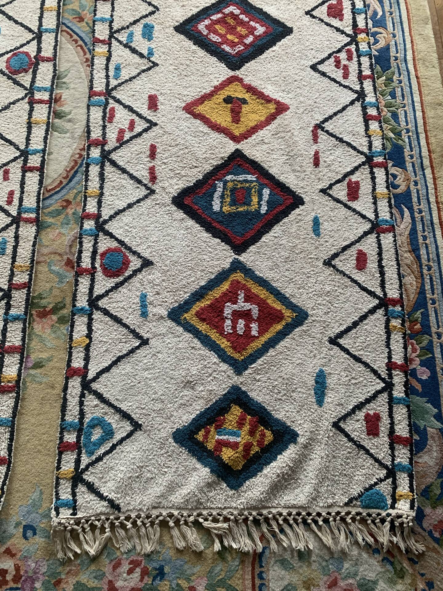 Berber rug pair