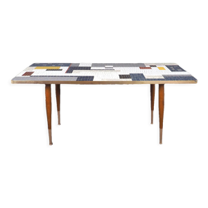 Table basse en mosaïque d’Ilse