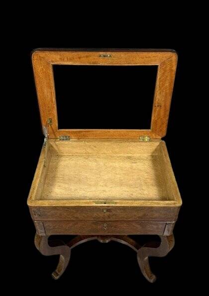 Charles X period mahogany worker circa 1820