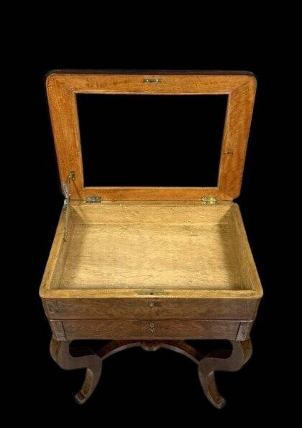 travailleuse époque charles X en acajou vers 1820