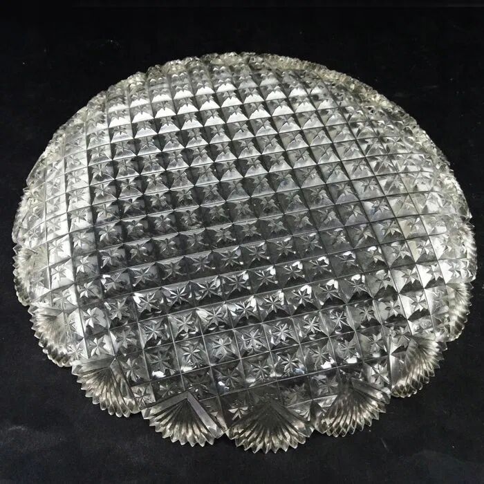 M5o crystal plate art deco vienna cut