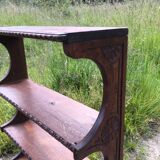 Old rustic wall shelf