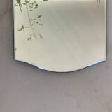 Bevelled and chiseled Venetian mirror  - 54x35cm