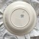 Round, hollow ironstone dish "Milan" Creil and Montereau