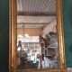 Miroir louis-philippe doré