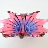 Art  Glass Bowl Designed by  Josef Hospodka for Chribska,1960's.