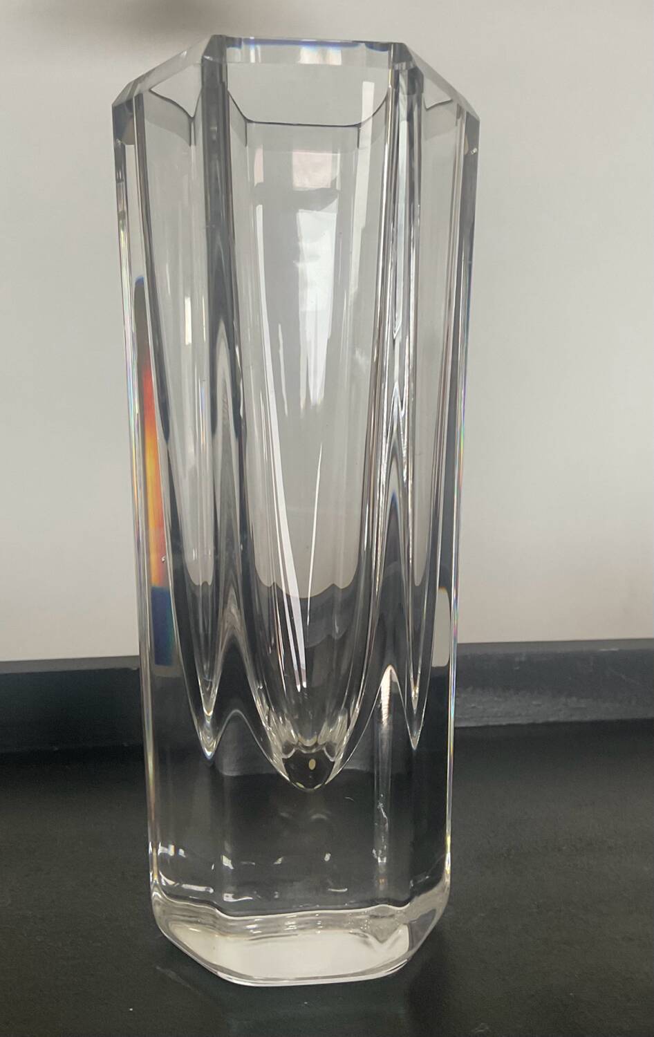 Kosta Boda crystal vase from the 70s