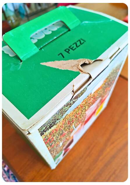 Service à boissons vintage Italien Borgonovo "Nevada" – 7 pièces