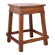 Old Burmese teak workshop stool