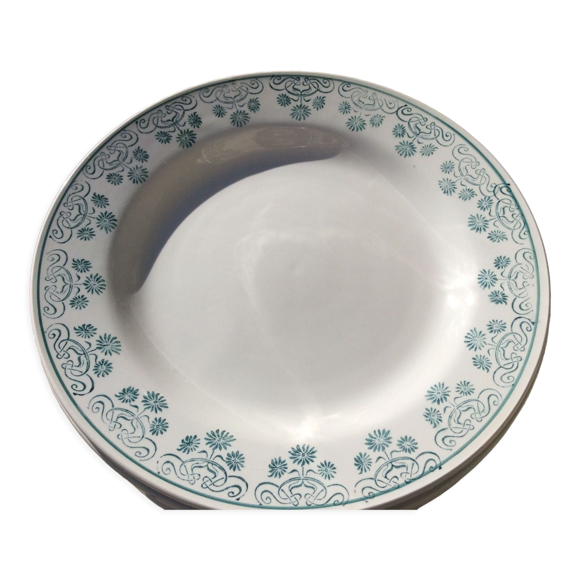 15 flat plates Digoin Sarregnemine