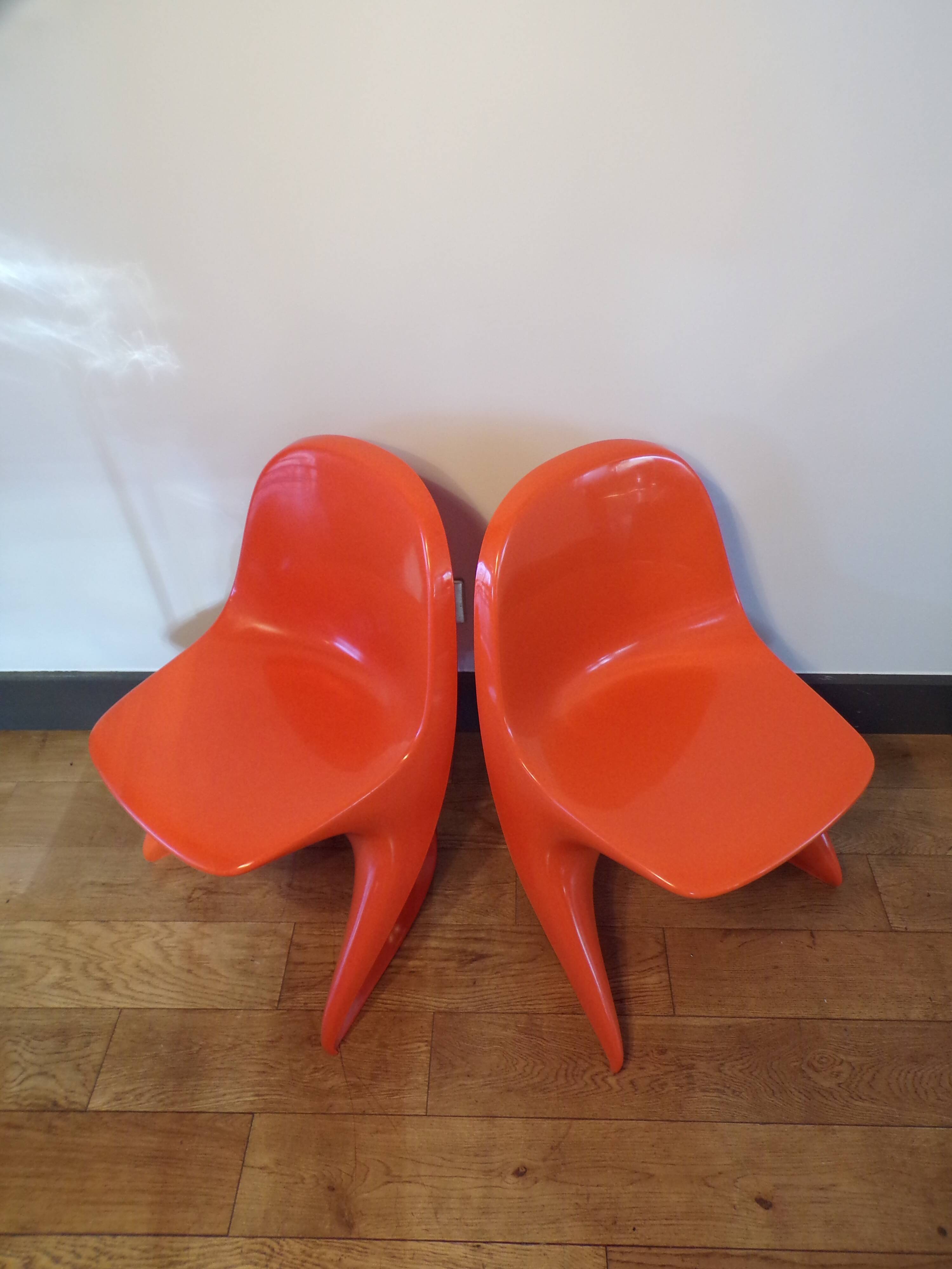 Pair of Casalino chairs by Alexander Begge for Casala