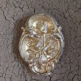 Lot de 2 ornements en ormolu, 19ème, ancien caches -clous