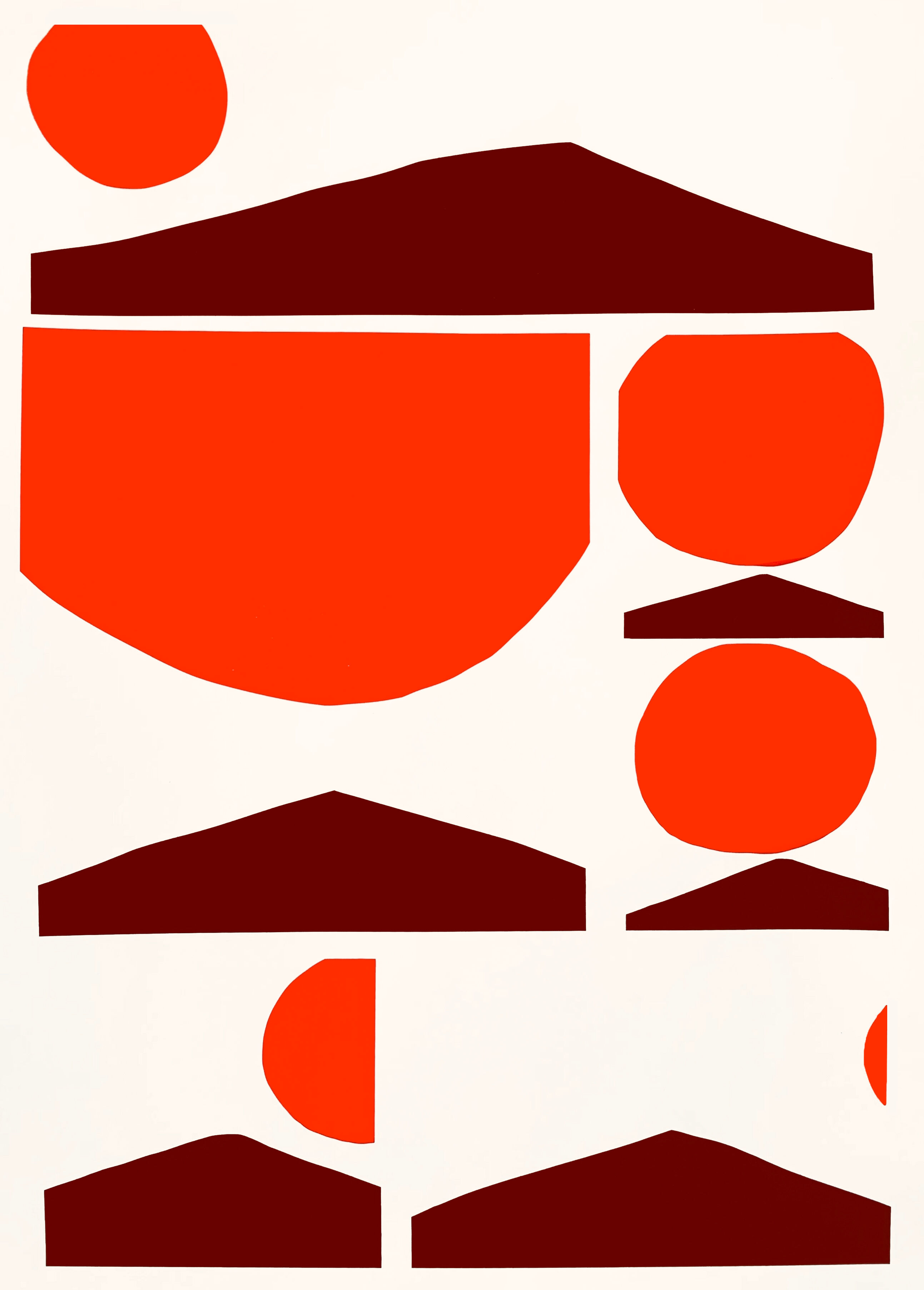 Poster serigraphie - dune 3