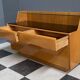 lowboard  with black glass top 1960s