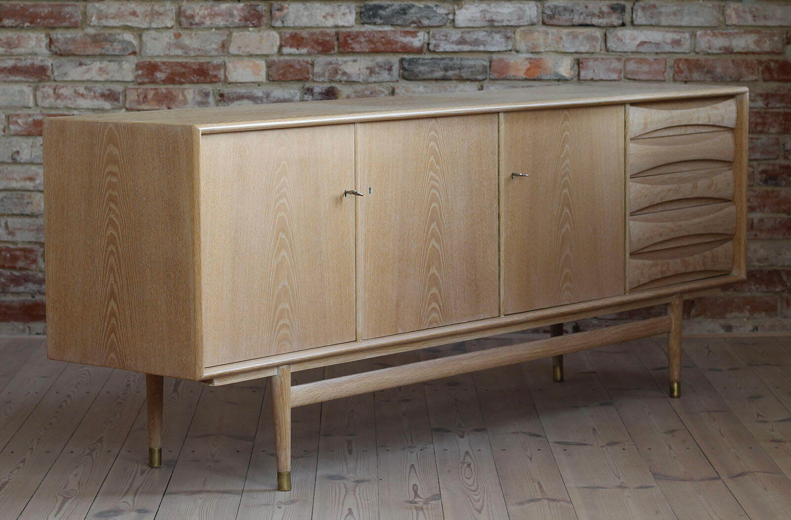 Sven Andersen Sideboard in Oak, Scandinavian Modern, 1950s