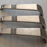 Set of 3 art deco handles