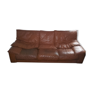 Canapé 3 places en cuir