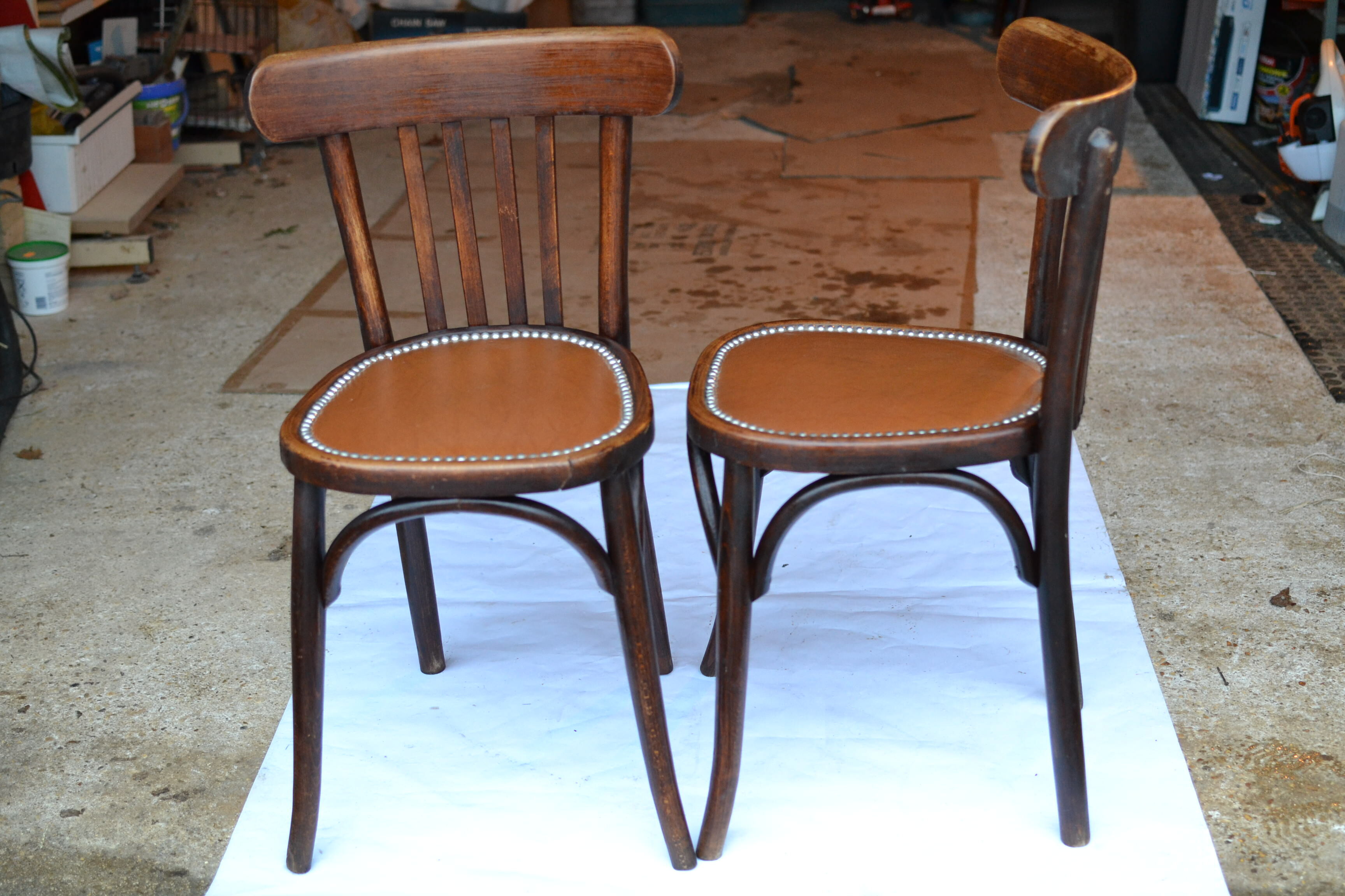 Paire de chaises bistrot Thonet