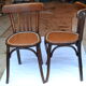 Paire de chaises bistrot Thonet