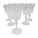 Set of 6 luminarc wine glasses