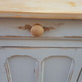 Parisian buffet patina blue grey