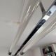 Streamline modern ceiling lamp in chrome with neon tubes, Germany, 1935